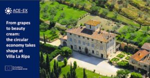 From grapes to beauty cream: the circular economy takes shape at Villa La Ripa